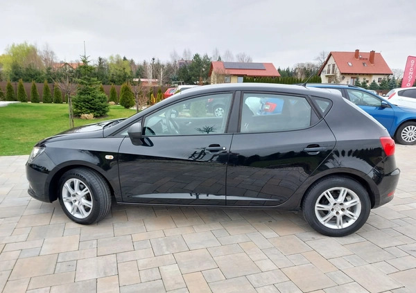 Seat Ibiza cena 22999 przebieg: 142000, rok produkcji 2012 z Białobrzegi małe 781